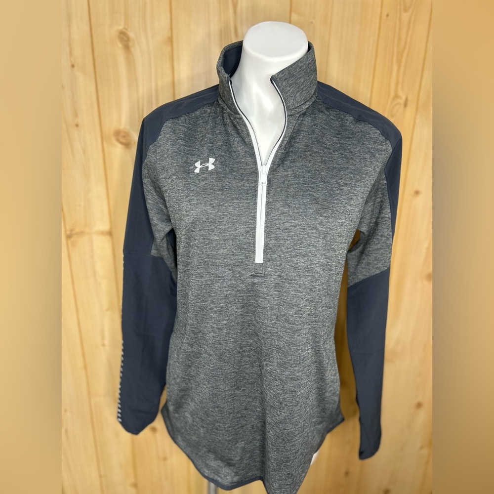 Under Armour Gray Quarter-Zip Pullover